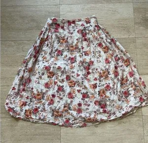 Women Boho Floral Long Maxi‎ Skirt Ladies High Waist Beach Holiday Swing Dress thumbnail 1