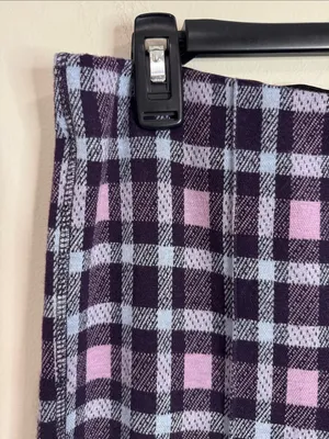 Maeve Anthropologie Cropped Plaid Flare Pants Stretch Preppy Twee Retro Tartan S thumbnail 6