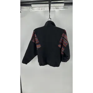 Vintage Comfy USA wool southwestern western Aztec jacket size 10 black thumbnail 11