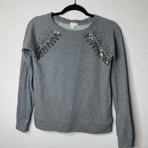 J. Crew Embellished Sweatshirt‎ thumbnail 9
