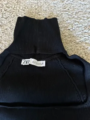 ZARA Turtleneck Top thumbnail 4