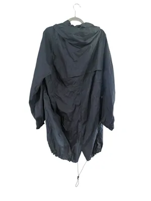 Women's Tumi Lightweight Hooded Rain Jacket, Black, Size L Black Size L thumbnail 4