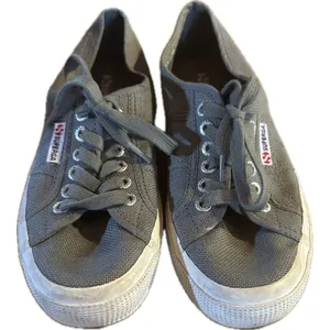 Superga 2750 Cotu Classic Unisex Gray Canvas‎ Sneakers Size 8 thumbnail 1