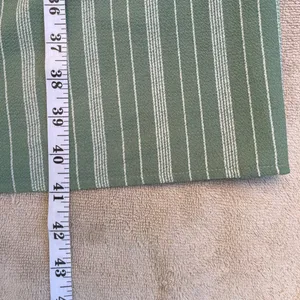 Monteau Green Striped jumpsuit summer classic strapless large thumbnail 3