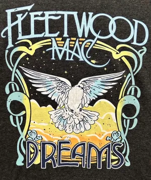 Fleetwood Mac Rock Band Dreams Songbird Shirt thumbnail 4