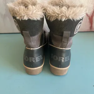 Sorel Tivoli II Tall Ankle Fur Lined Lace Up Winter Snow Boots Size 6.5 Women's thumbnail 6