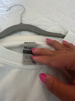Embroidered Crewneck Logo White thumbnail 3