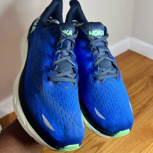 Hoka One One Clifton 8 Blue/Navy 1119393 DBOS Size 12M D NO BOX thumbnail 18