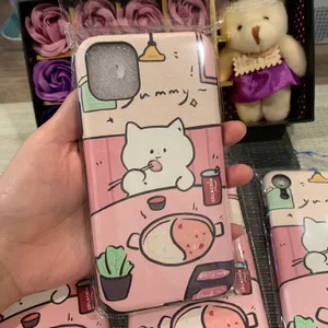 Cute Yummy Cat IPhone 11 Pro Max Case thumbnail 2