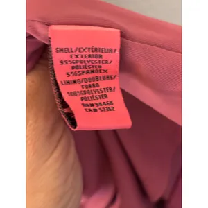 Betsey Johnson Pink Bow Shoulder Sheath Dress Sleeveless Asymmetrical Seam 2 thumbnail 8