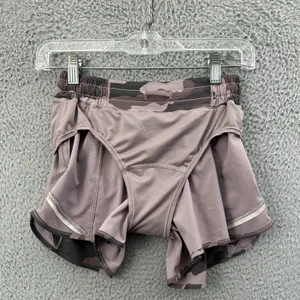 Lululemon Hotty Hot Low Rise Shorts 4" Heritage 365 Camo Misty Mauve‎ Women 4 thumbnail 6
