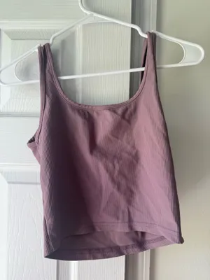 Amazon Purple work out tank top thumbnail 3