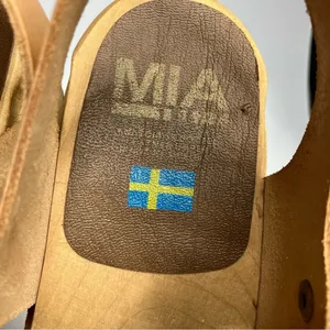 MIA Swedish Clog & leather sandals size‎ 37 thumbnail 6