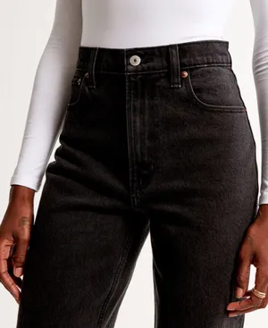 Ultra High Rise 90s Straight Jeans thumbnail 4