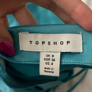 Topshop Dress Mini Blue thumbnail 2