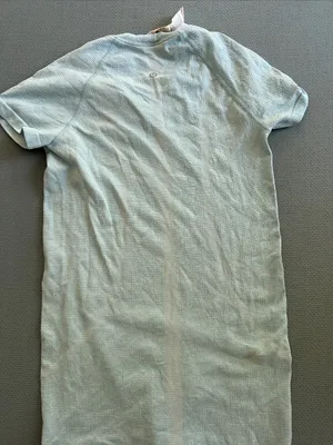 lululemon athletica Light Blue Short Sleeve Tee Dress thumbnail 4