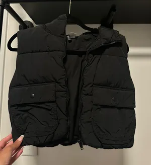 crop puffer vest Black Size XXS thumbnail 1