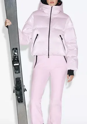 Zara 80% DOWN 20% FEATHER WATER RESISTANT WINDPROOF PUFFER ANORAK‎ RECCO® thumbnail 1