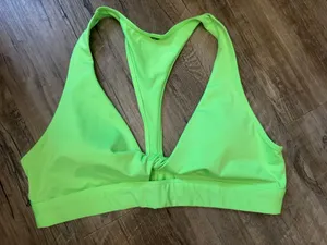 Victoria’s Secret Pink Lime Green Sports Bra thumbnail 3