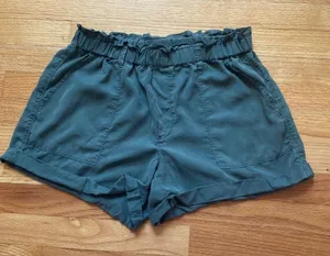 Aerie Lyocell Army Green Pull On Shorts‎ 3.5 Inch Inseam thumbnail 1