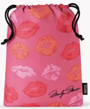 Ipsy Pink Limited Edition SPECIAL 'MM100' Lips Glam Drawstring Cosmetic Pouch thumbnail 10