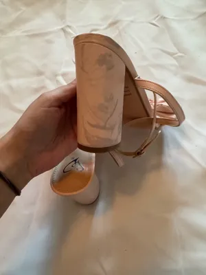 Windsor Blush Pink Women's Heels with Bows thumbnail 4