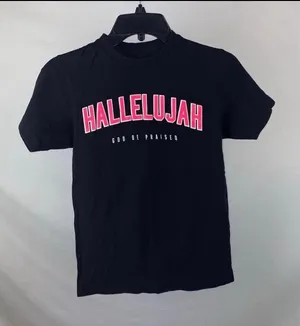 Faith Tshirt Black Size XS thumbnail 1