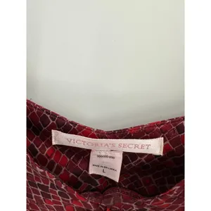 Victoria's Secret‎ Womens Red Satin Nightgown Sz L Red Sexy Lingerie Tie Open thumbnail 7