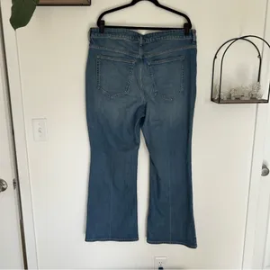 NWOT Madewell The Plus Curvy‎ Vintage Flare Jean Size 16W thumbnail 2