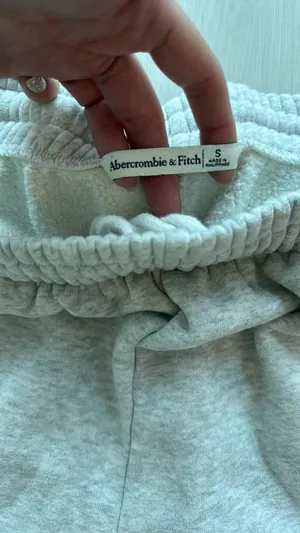 Abercrombie Sweat Shorts Grey thumbnail 2