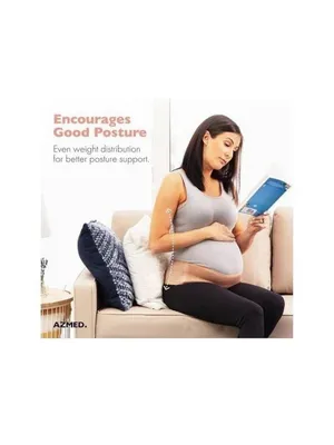 NEW Maternity Belly Band Pregnancy Abdomen Back Support Fits Up to 50" thumbnail 6