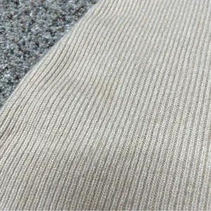 Le lis Brown White Tan Striped Colorblock Balloon Sleeve Crewneck Sweater Small thumbnail 10