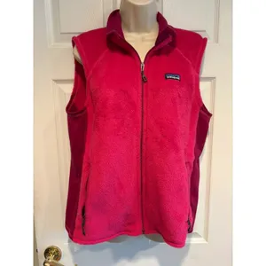 Patagonia Polartec Thermal Pro Vest Womens XL Pink Full Zip Fleece Gorpcore thumbnail 6