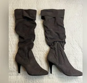 Skechers Slouchy Suede Tall Boots Knee High thumbnail 1