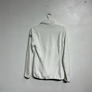 Helly Hansen White Fleece Quarter Zip Pullover Sz M thumbnail 9