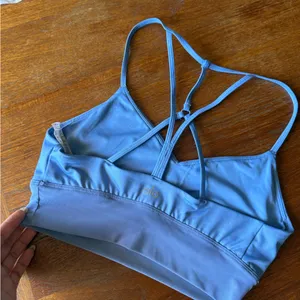 Alo Women's Blue Strappy Bralette thumbnail 4