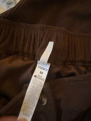  Halara Corduroy Pants in Dark Brown thumbnail 3