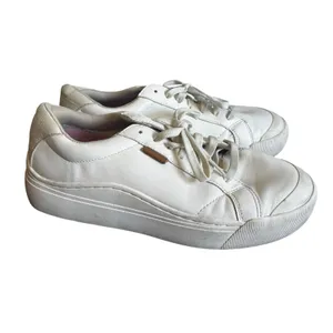 Dr. Scholl's Women's Time Off White Sneakers Size 8.5M Faux Leather thumbnail 3