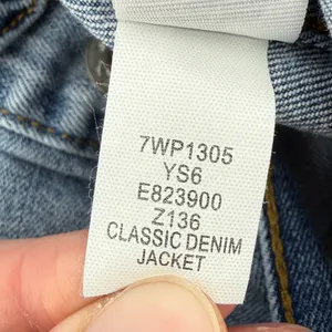 Lucky Brand Tomboy Denim‎ Trucker Jean Jacket Light Blue Wash Women L Pockets thumbnail 7