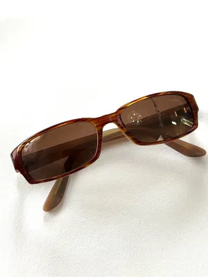 Maui Jim Atoll MJ220-10 Tortoise rectangular sunglasses HCL Bronze lenses flawed thumbnail 7