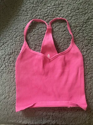 Happiness Runs Sweetheart Crop Tank thumbnail 2
