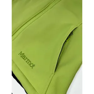 Marmot Womens Jacket Softshell M Green Fleece Lined Wind Resistant Hiking Coat thumbnail 5