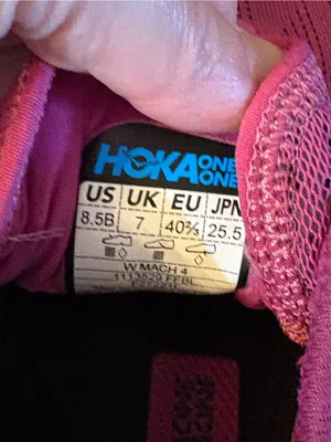 Hoka One One Mach 4 Women 8.5 Festival Fuchsia Black Running Shoes thumbnail 9
