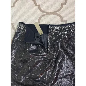 J. Crew sequin classic mini pleated front pockets skirt, size 4, 28623,MSRP $138 thumbnail 9