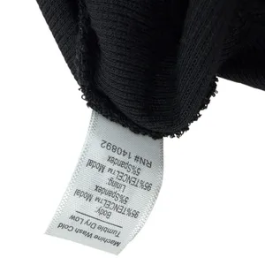 Marine Layer Lexi Rib Fit and Flare Midi Dress Black Sleeveless Size Small thumbnail 10