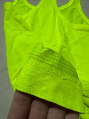 Lululemon swiftly tech Neon Yellow Racerback Tank Top 6 thumbnail 4