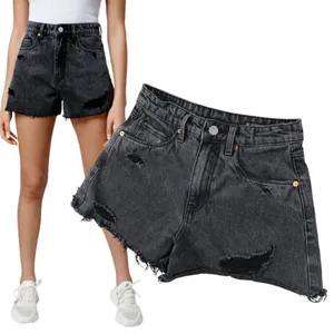 BLANK NYC Black High Rise Jean Shorts 25 thumbnail 6