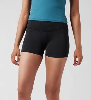 Athleta Black Ultimate High Rise Spandex Shortie thumbnail 1