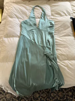 Oh Polly satin maxi dress thumbnail 2