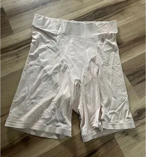 Glamorise nude sculpting 6x beige shapewear shorts thumbnail 1